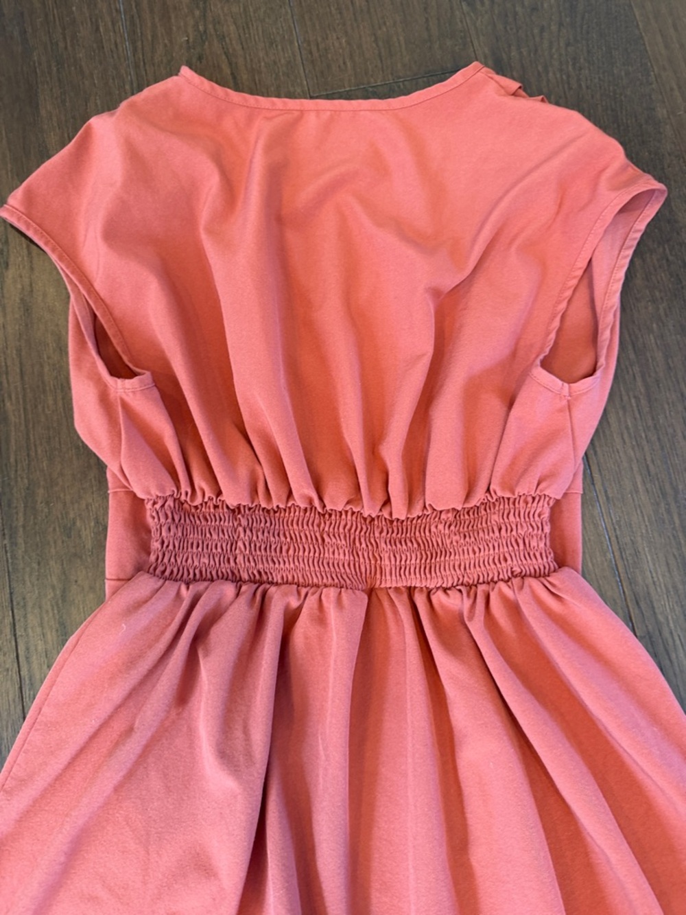 Temu V-Neck Button Waist Dress Medium - C19-033 - Picture 8 of 8
